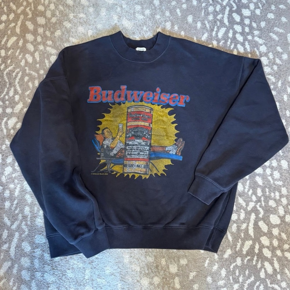 Abercrombie Budweiser Graphic Sweatshirt